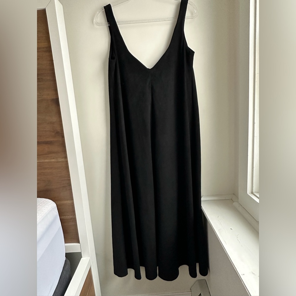 ZARA SUEDE MID LENGTH DRESS
